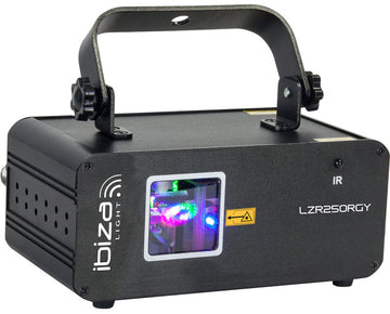 Ibiza Light LZR250RGY Láser Rojo Verde Amarillo 1