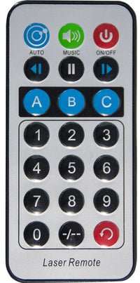 Ibiza Light LZR250RGY Láser Rojo Verde Amarillo 4