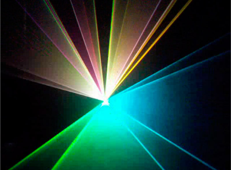 Ibiza Light LZR430RGY Láser Rojo Verde Azul 3