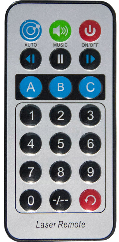 Ibiza Light LZR430RGY Láser Rojo Verde Azul 5