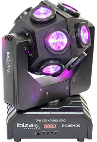 Ibiza Light E-Cosmos Cabeza Móvil DMX 4 en 1 12X10W 3