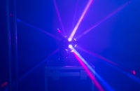 Ibiza Light E-Cosmos Cabeza Móvil DMX 4 en 1 12X10W 5