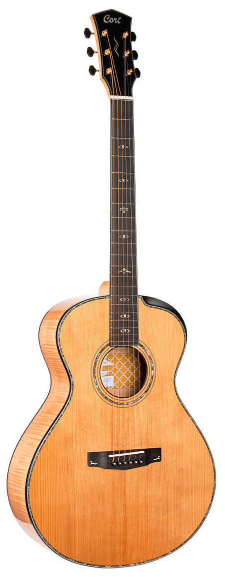 Cort Gold Passion NAT Guitarra Electroacústica Concierto Natural 1