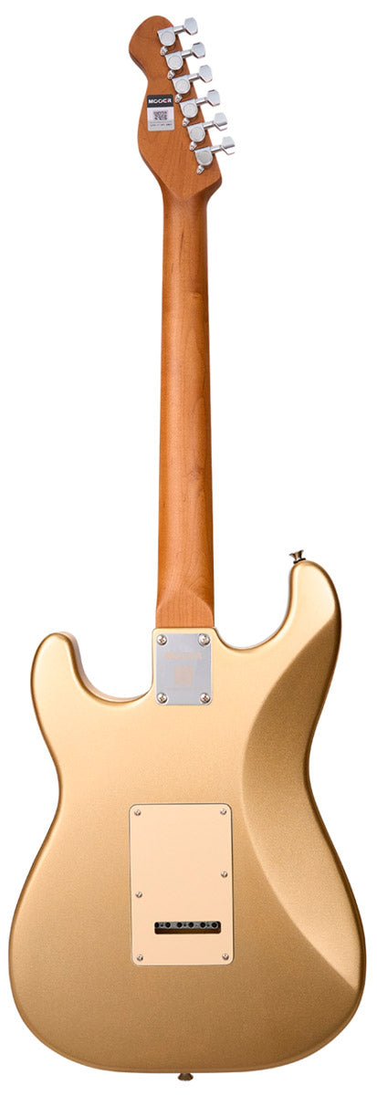 Mooer MSC10 Elite GD Guitarra Eléctrica Gold 2