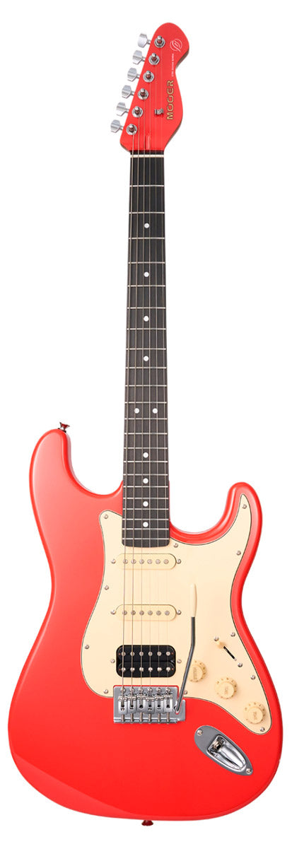 Mooer MSC10 Elite FR Guitarra Eléctrica Fiesta Red 1