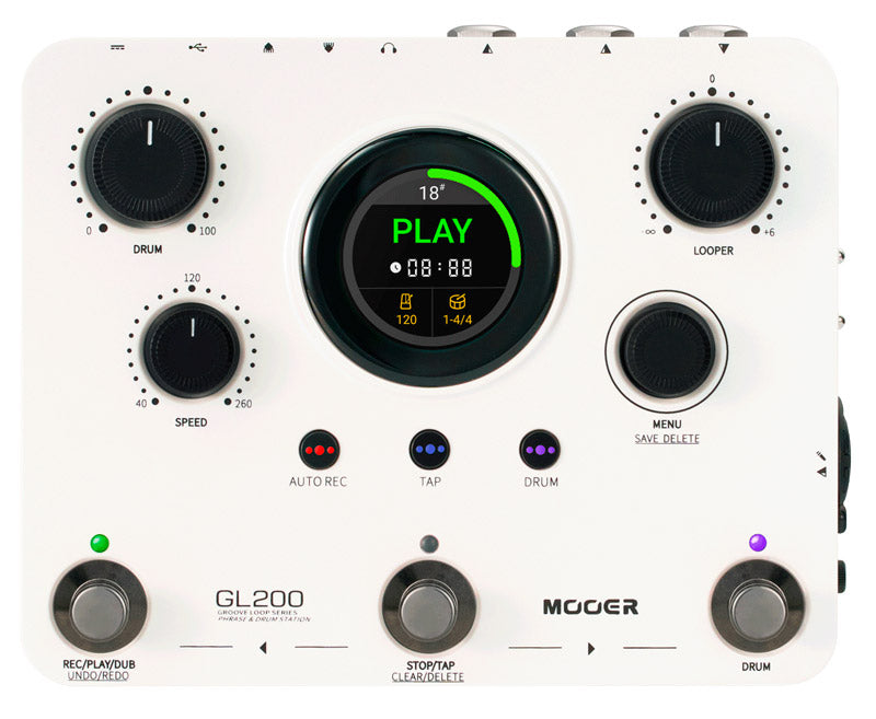 Mooer GL200 Pedalera Looper 1
