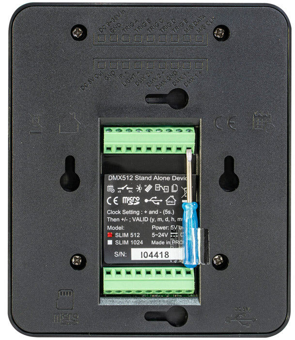 AFX Light DMX Slim Panel 512 Interfaz Pared USB a DMX 2