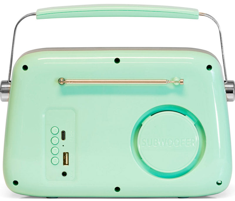 Madison Freesound VR40 GR Radio Bluetooth USB FM Verde 3