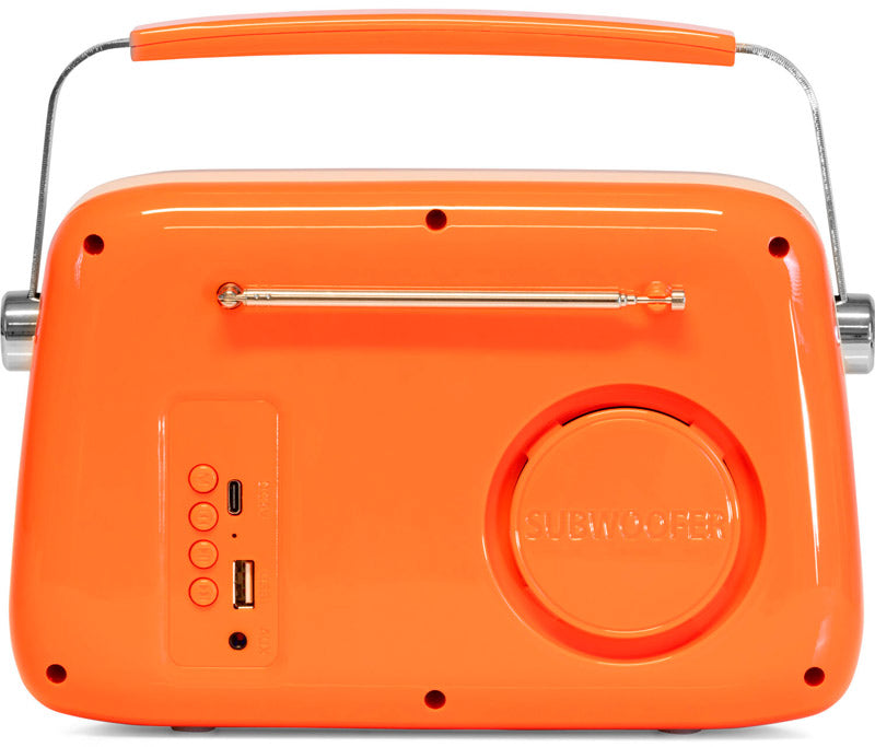 Madison Freesound VR40 OR Radio Bluetooth USB FM Naranja 3