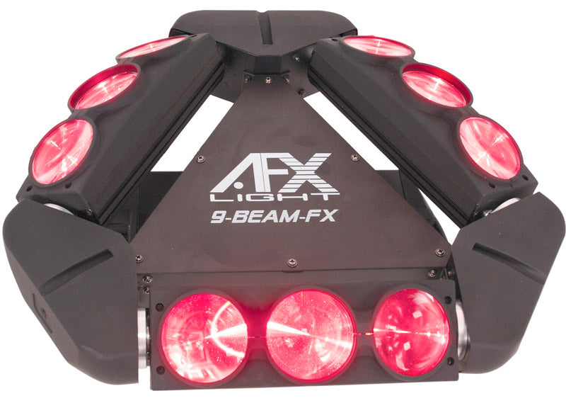 AFX Light 9BEAM-FX Spider Efecto Luz 1