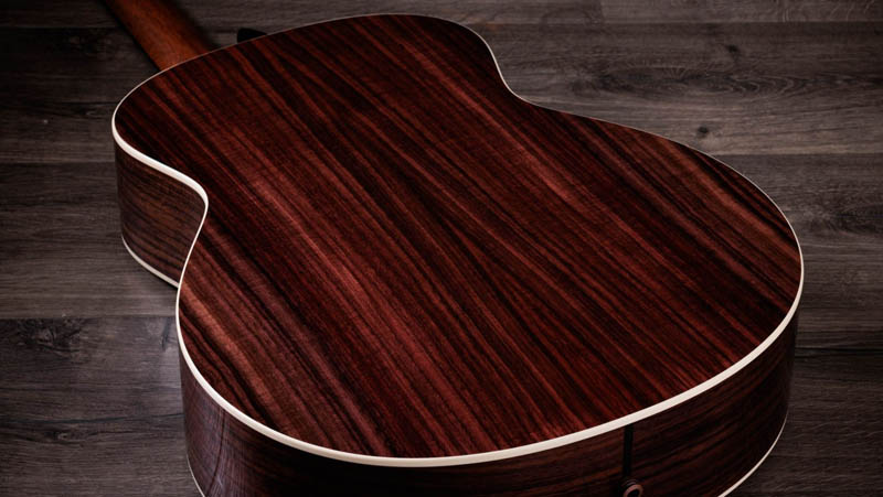 Taylor Gold Label 714E SB Cream Guitarra Electroacústica Gran Auditorio Sunburst 5