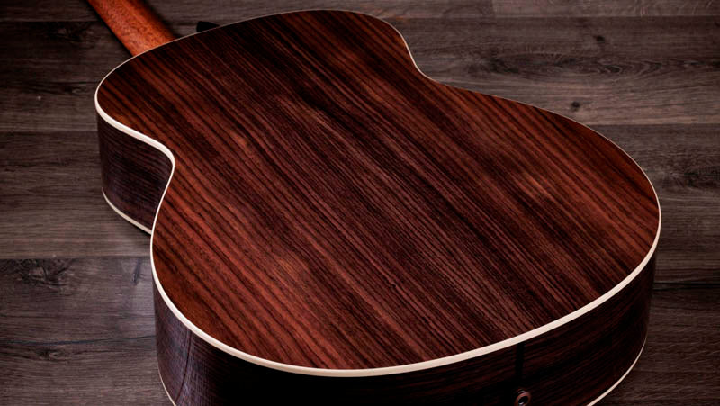 Taylor Gold Label 714E SB Firestripe Guitarra Electroacústica Gran Auditorio Sunburst 5