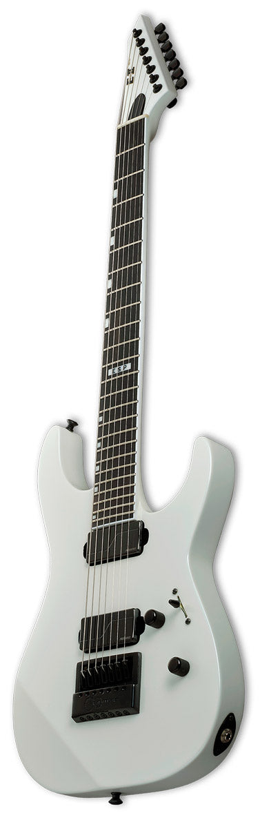 ESP E-II M-II 7B PW Guitarra Eléctrica 7 Cuerdas Pearl White 2