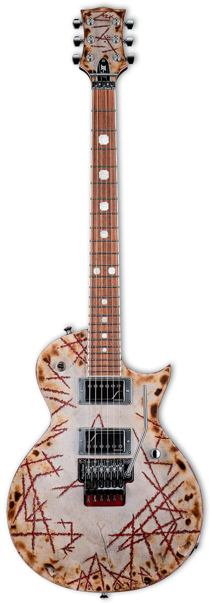ESP E-II RZK-II BR Richard ZK Guitarra Eléctrica Burnt 1