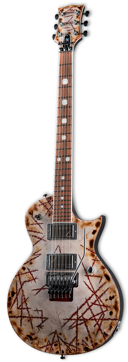 ESP E-II RZK-II BR Richard ZK Guitarra Eléctrica Burnt 2