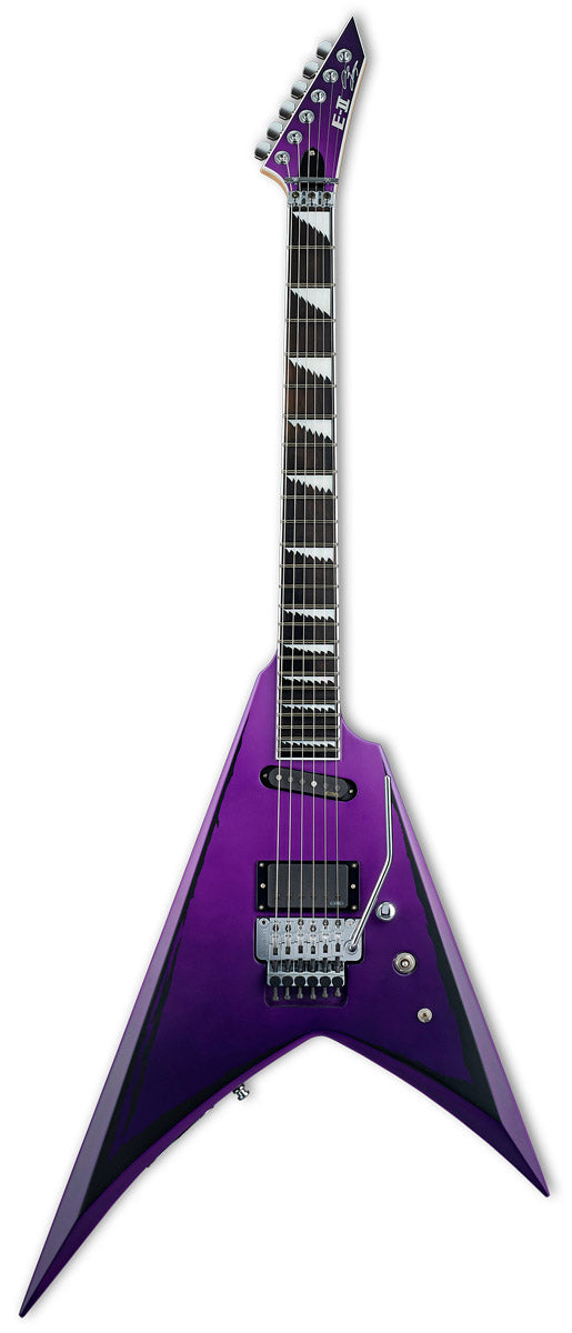 ESP E-II Alexi Ripped PFS Guitarra Eléctrica Purple Fade Satin 1