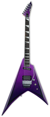 ESP E-II Alexi Ripped PFS Guitarra Eléctrica Purple Fade Satin 1