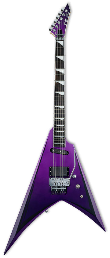 ESP E-II Alexi Ripped PFS Guitarra Eléctrica Purple Fade Satin 1