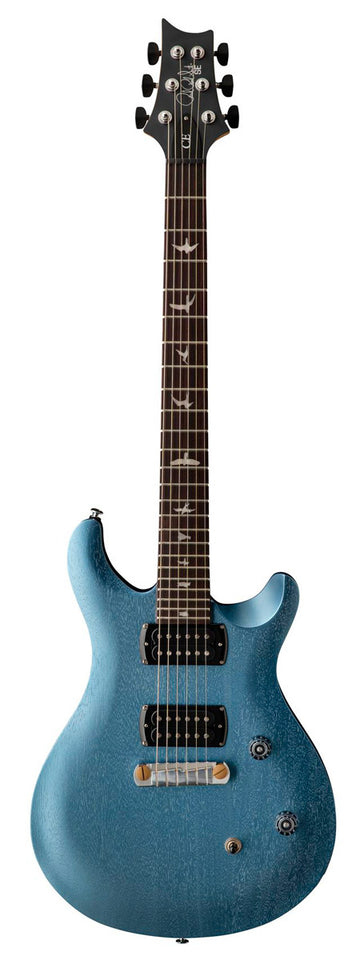 PRS SE CE24 Standard Satin Stoptail IBM Guitarra Eléctrica Ice Blue Metallic 1