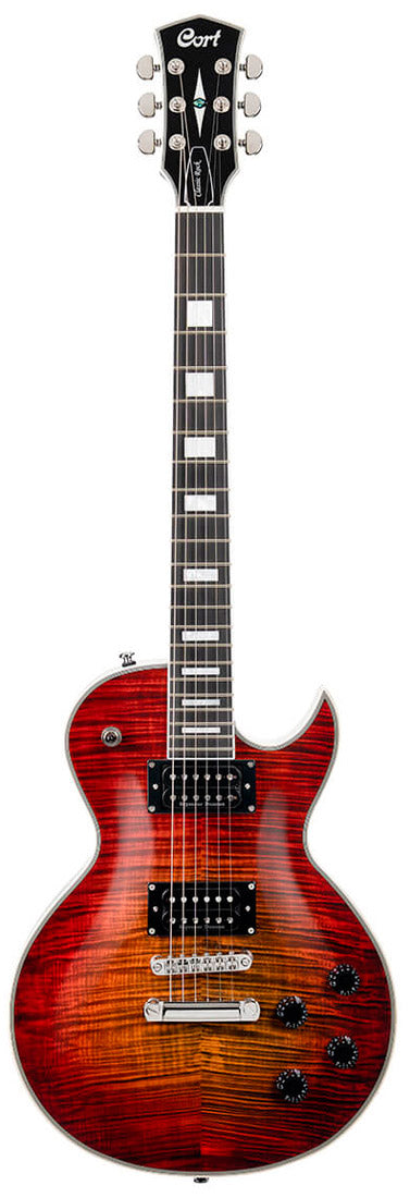 Cort CR300 DLX FB Deluxe Guitarra Eléctrica Flaming Burst 1