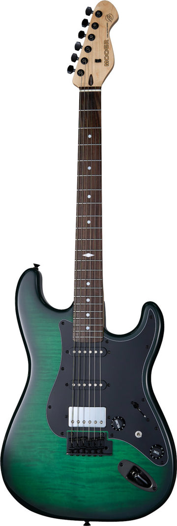 Mooer MSC31 Pro GB Guitarra Eléctrica Green Burst 1