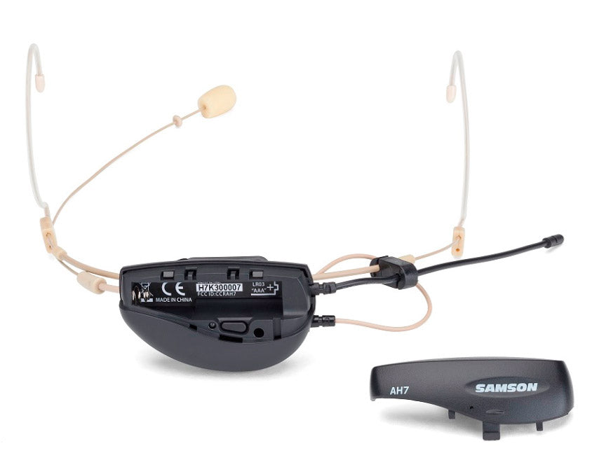 Samson Airline 77 UHF E1 Vocal Sistema Micrófono Diadema Inalámbrico 863.125 Mhz 4