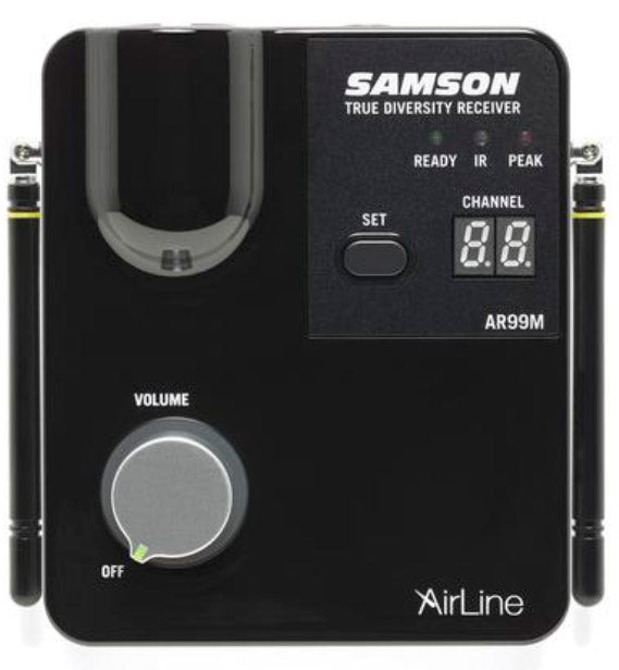 Samson Airline 99M K Earset Sistema Micrófono Diadema Inalámbrico 470-494 Mhz 2