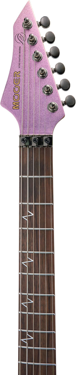 Mooer MMT100 FR AP Guitarra Eléctrica Aurora Pink 4