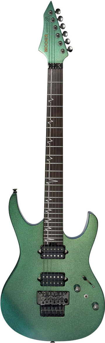 Mooer MMT100 FR AG Guitarra Eléctrica Aurora Green 1