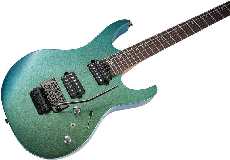 Mooer MMT100 FR AG Guitarra Eléctrica Aurora Green 3