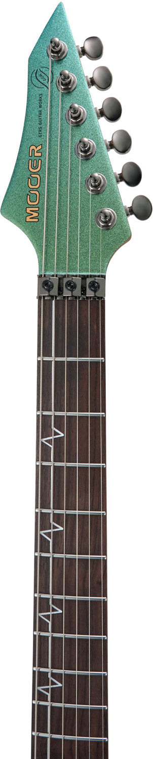 Mooer MMT100 FR AG Guitarra Eléctrica Aurora Green 4