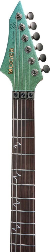 Mooer MMT100 FR AG Guitarra Eléctrica Aurora Green 4