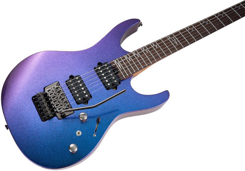 Mooer MMT100 FR AP Guitarra Eléctrica Aurora Purple 3