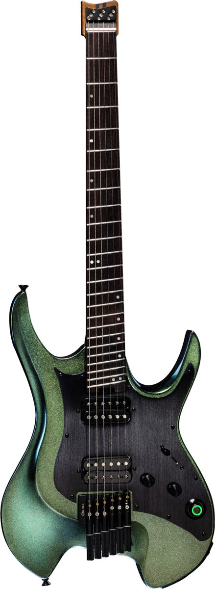 Mooer GTRS W900 AG Wing Guitarra Eléctrica con Efectos Aurora Green 1