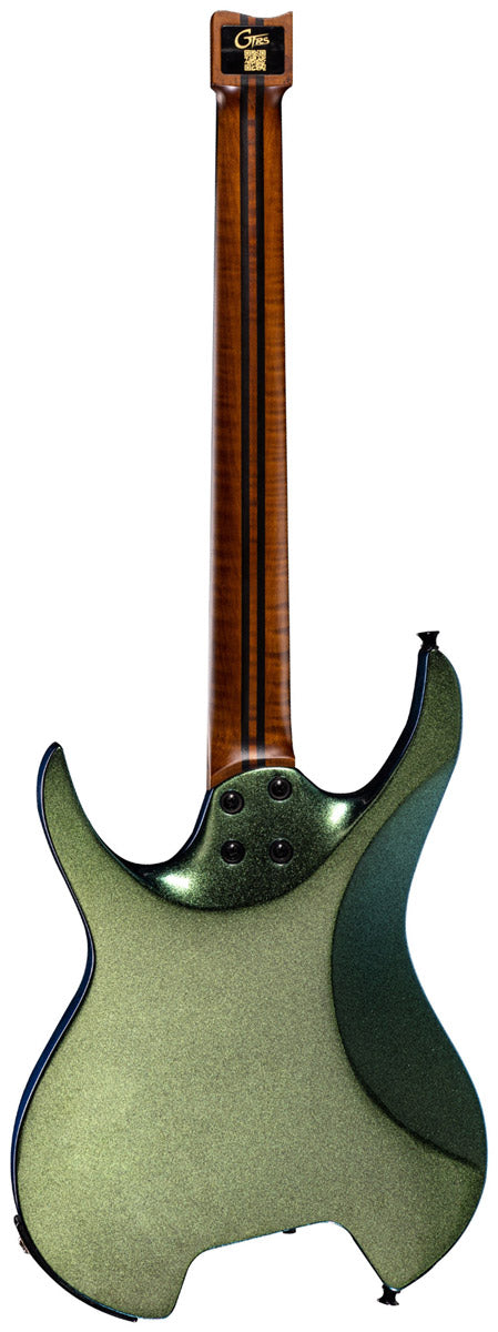 Mooer GTRS W900 AG Wing Guitarra Eléctrica con Efectos Aurora Green 2