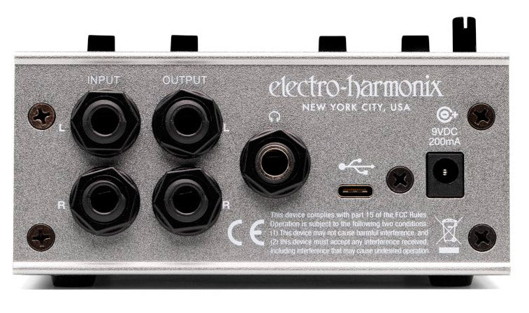 Electro Harmonix Effects Interface Hardware Plugin Interfaz Pedales para DAW 2