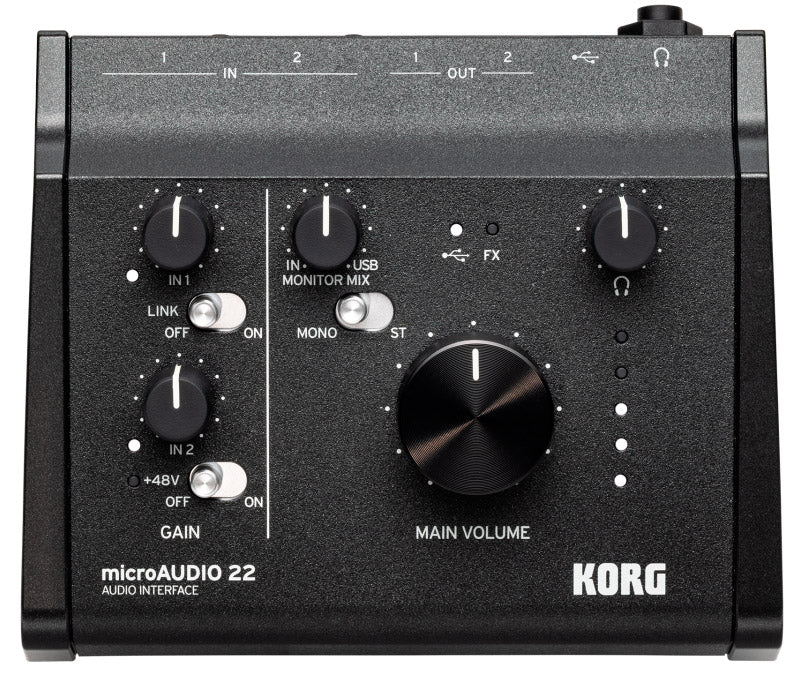 Korg MicroAudio22 Interfaz de Audio 1