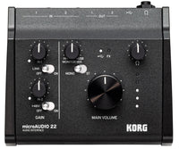 Korg MicroAudio22 Interfaz de Audio 1