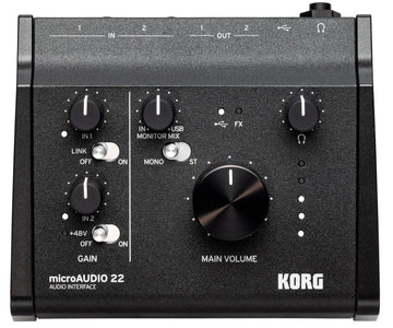 Korg MicroAudio22 Interfaz de Audio 1