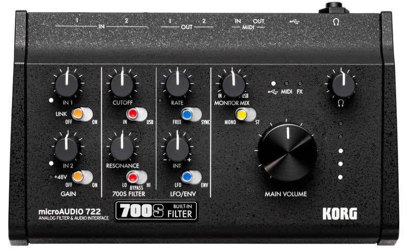 Korg MicroAudio722 Interfaz de Audio 1