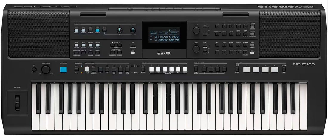 YAMAHA PSR E483 TECLADO PORTATIL 61 TECLAS