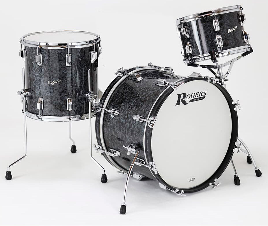 Rogers CV-0320HX-BP Covington Batería Acústica Black Diamond Pearl 1