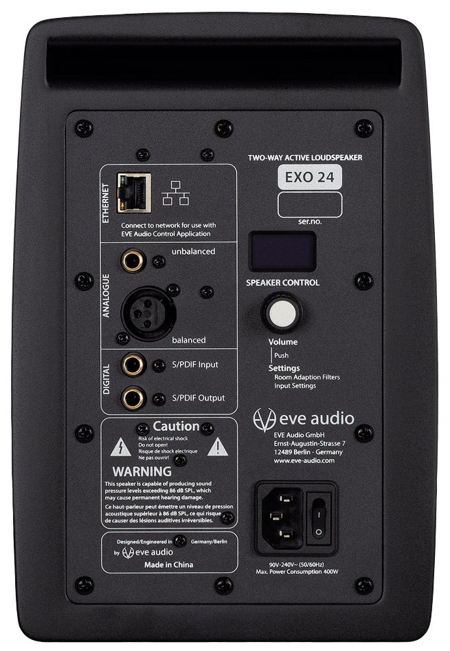 EVE AUDIO EXO 24 MONITOR DE ESTUDIO ACTIVO