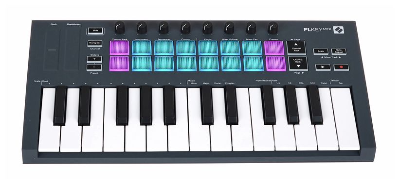 Novation FL Key Mini Teclado Controlador 25 Teclas 9