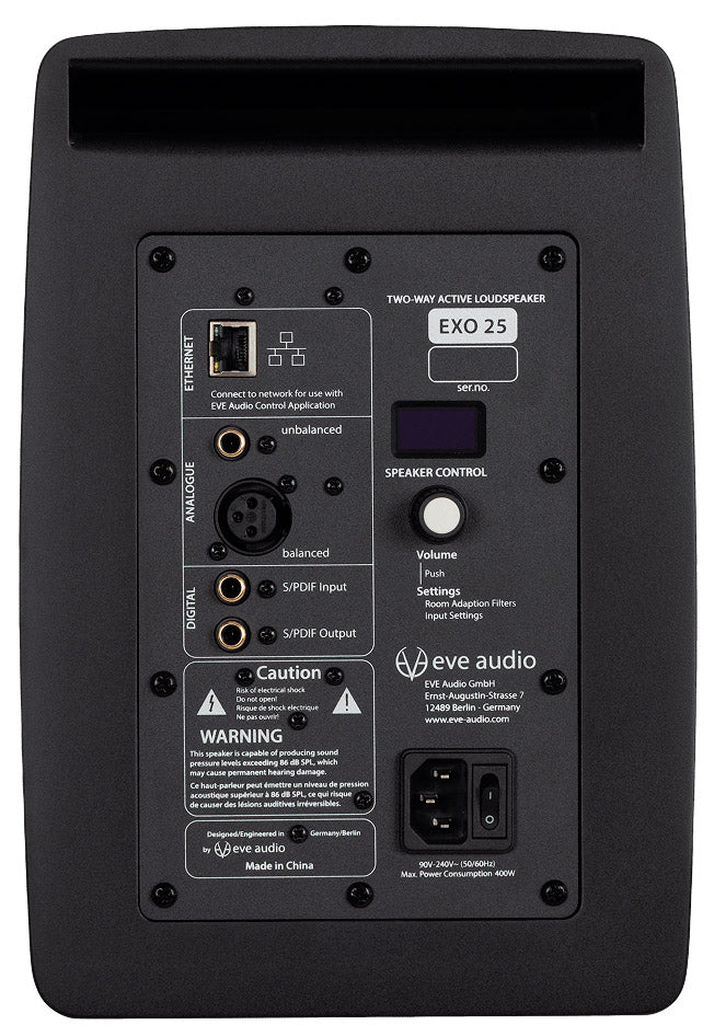 EVE AUDIO EXO 25 MONITOR DE ESTUDIO ACTIVO