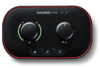 Focusrite Vocaster One Studio Interfaz de Audio para PoDCast con Micrófono y Auriculares 4