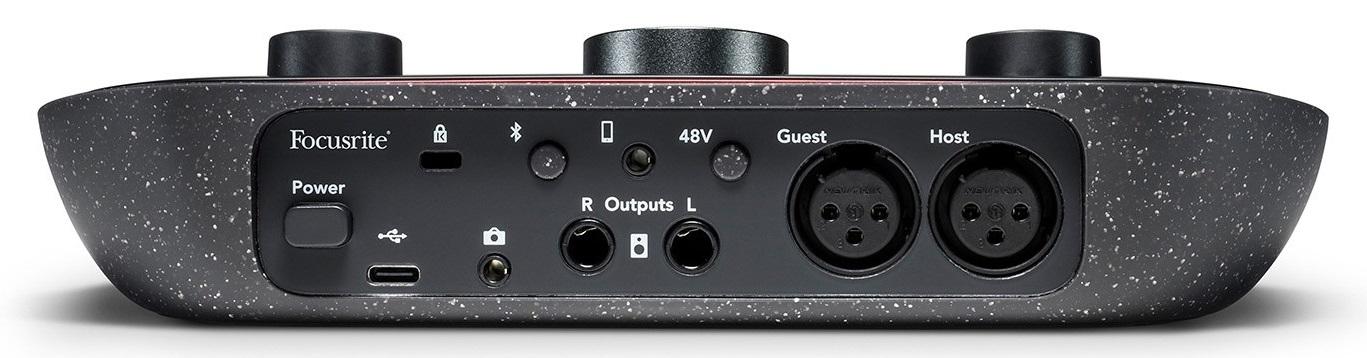 Focusrite Vocaster Two Studio Interfaz de Audio para PoDCast con Micrófono y Auriculares 8