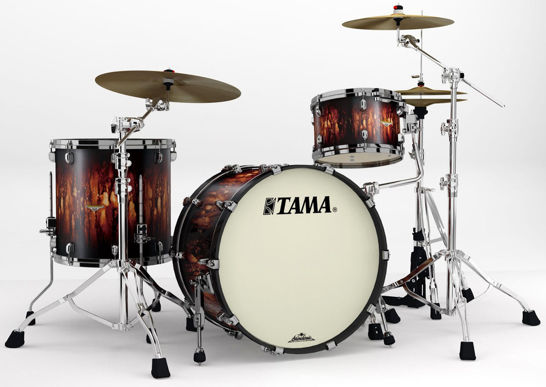 Tama MA32CZBNS MBB Starclassic Maple Batería Acústica Molten Satin Brown Burst 1