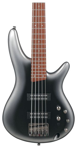 Ibanez SR305E MGB Bajo Eléctrico 5 Cuerdas Midnight Gray Burst 4