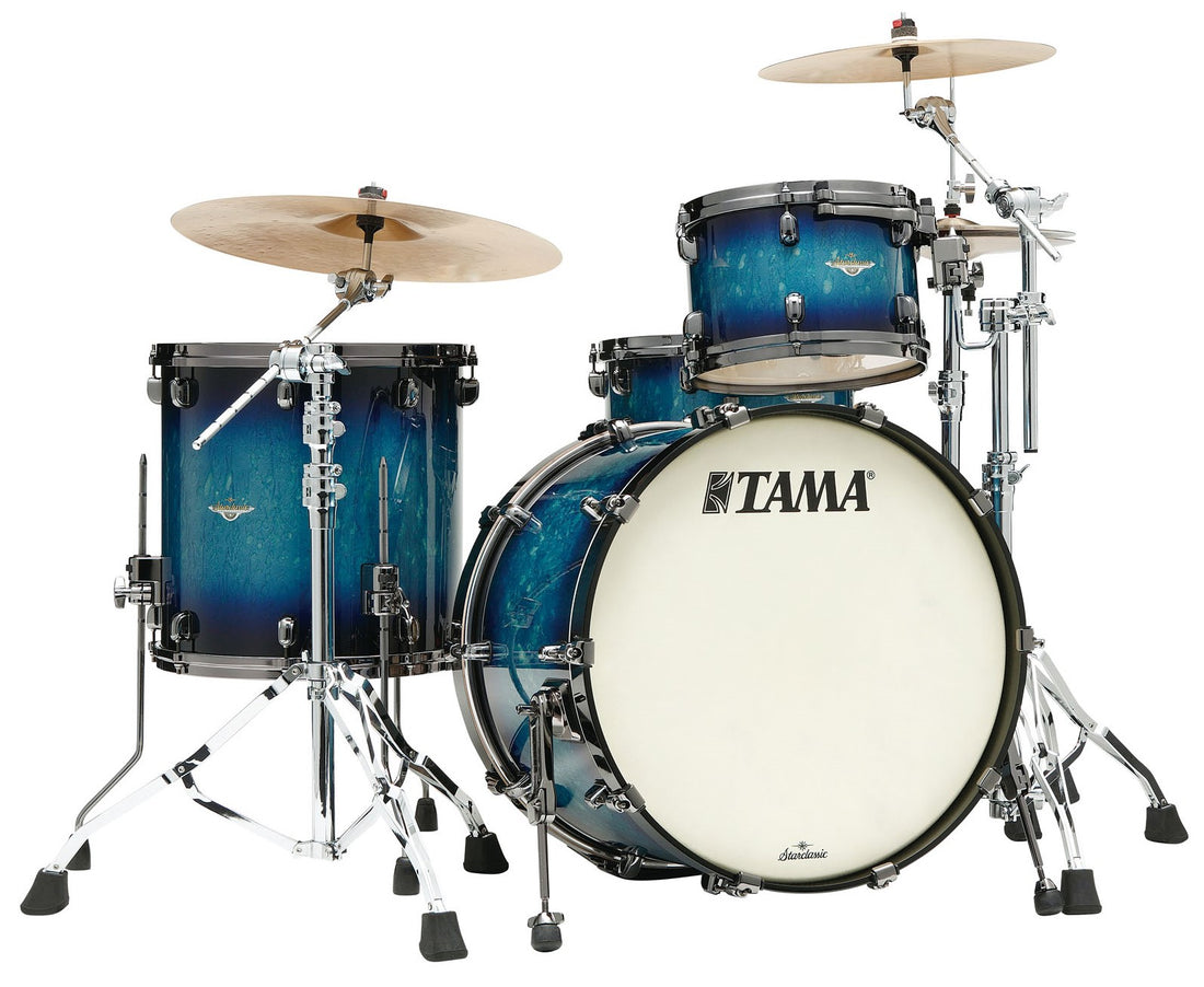 Tama MA32CZBNS MEB Starclassic Maple Batería Acústica Molten Electric Blue Burst 1